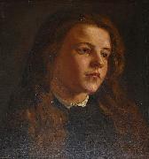Knud Bergslien Julie painted in 1873 oil on canvas
